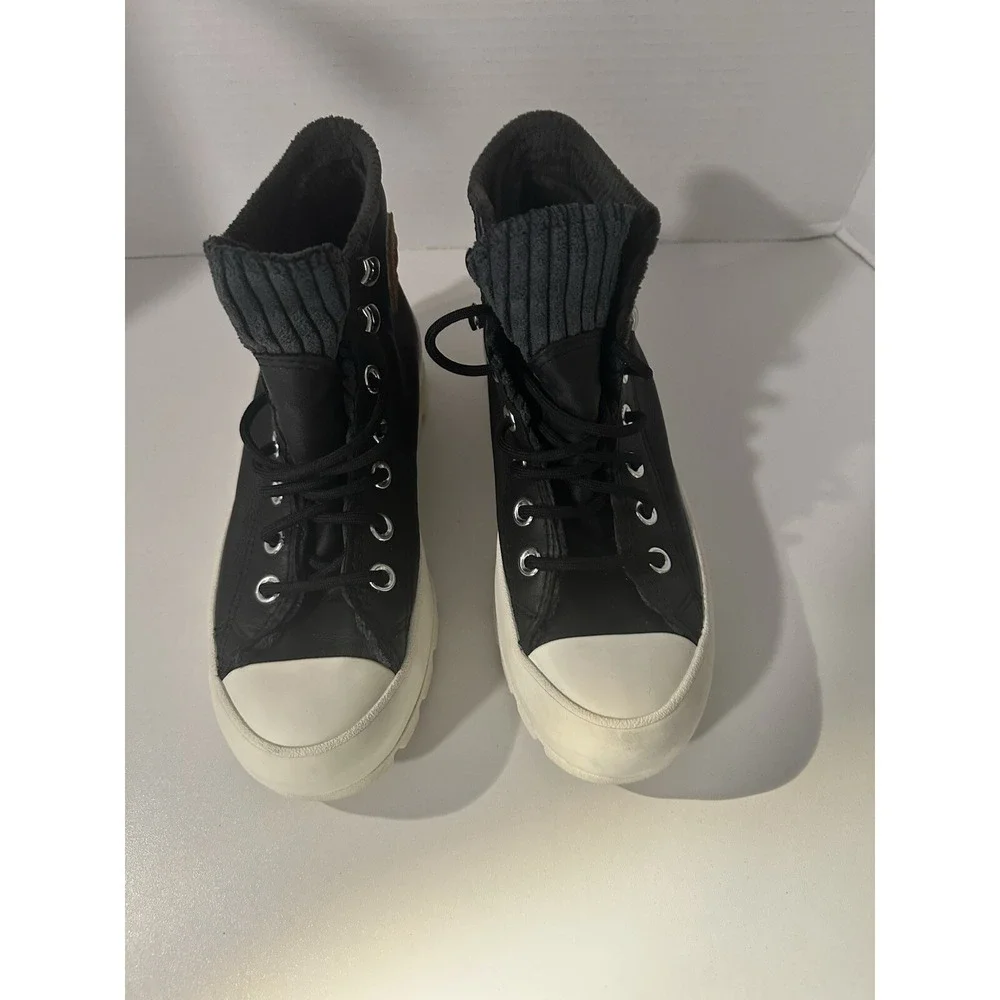 Converse Chuck Taylor Lugged Winter Hi Black Gore-Tex GTX Shoes Boots SIZE 5 - Picture 10 of 10